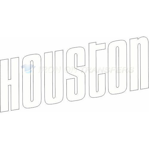 Houston Rockets Iron-on Stickers (Heat Transfers)NO.1028